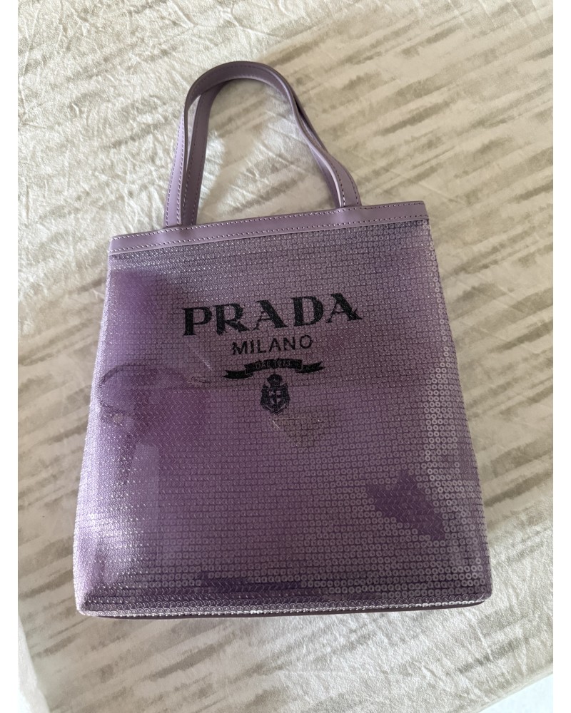 Borsa Prada Tote con paillettes