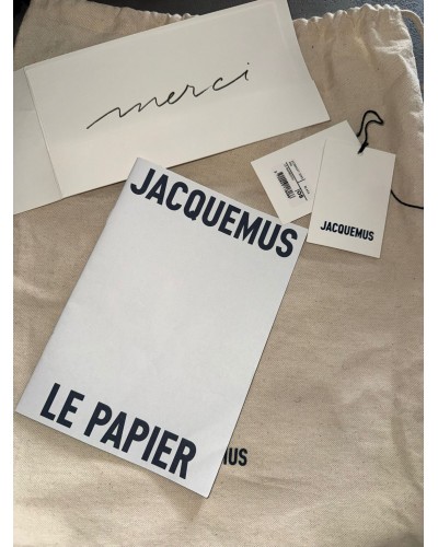 Jacquemus Le Bambidou nera – Borsa a spalla in pelliccia sintetica