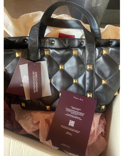 Valentino shopper Rockstud TOTE con cartellini e dust 