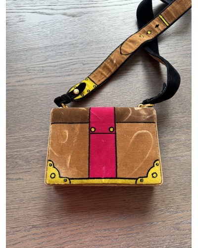 Borsa PRADA a tracolla Cahier in velluto